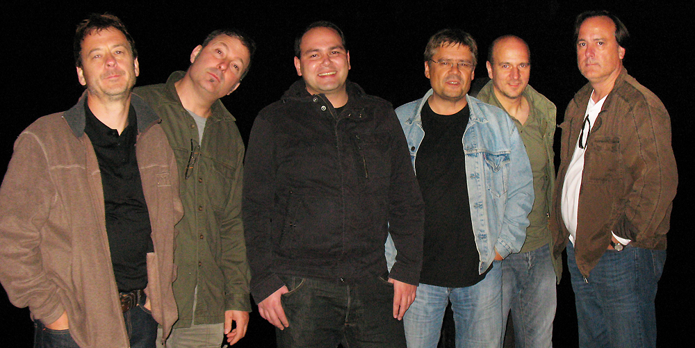 von links: Gote, T.W., Peter, Meik�ll, Luddi, Schuppi